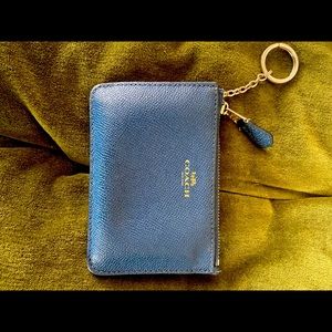 Coach mini wallet keychain
